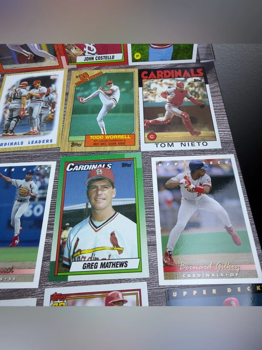 St Louis Cardinals Card Lot of 24 McGwire Ozzie Smith + 90s Mix